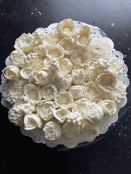 [ВегБукет] Юлия Чувьюрова - Цветочные чизкейки (2023)