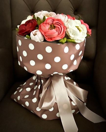 [Ольга Зарубина] Зефирная флористика (декор для букета) [2022]