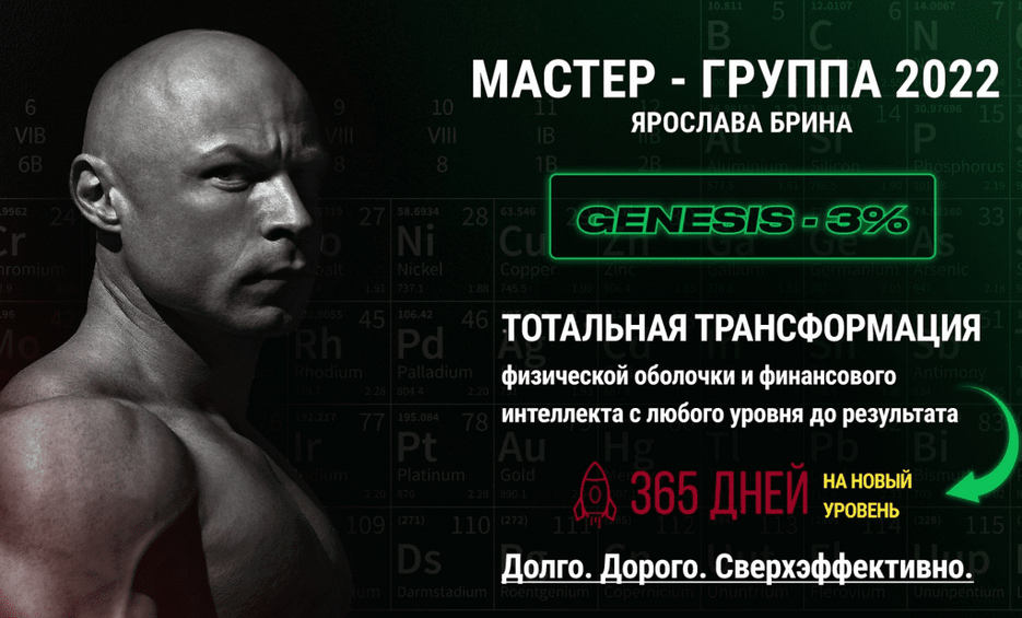 [Ярослав Брин] Мастер-группа (2022)