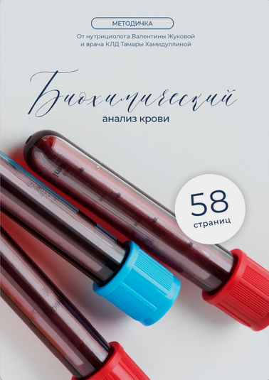 [Валентина Жукова, Тамара Хамидуллина] Методичка «Биохимический анализ крови» (2024)
