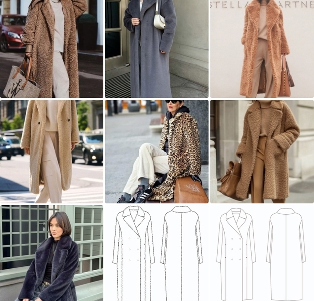 [Italiana School] Лейсан Тухбатуллина ― Шуба из искусственного меха. 1 месяц (2024)