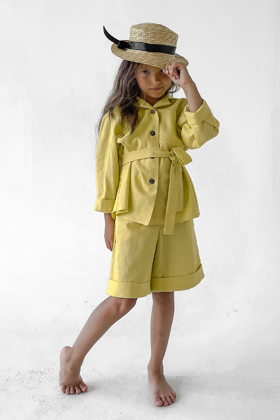 [Lekalo Kids] [Шитьё] Рубашка Рея. Рост 98-140 (2023)