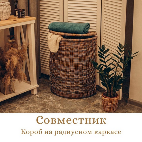 [Ольга Оболенская] [Бумажная лоза] Совместник "Короб на радиусном каркасе" (2023)