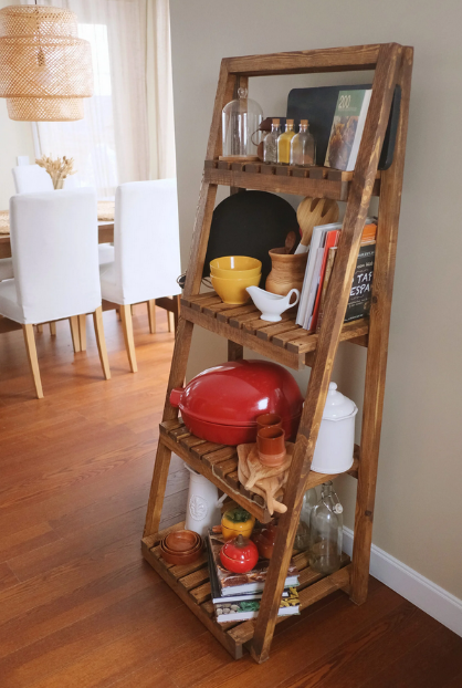 [Мария Кузина] Стеллаж из реек (2022)