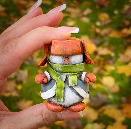 [Елена Раевская] [Декор] Мастер-класс 036 "Снеговик " (2022)