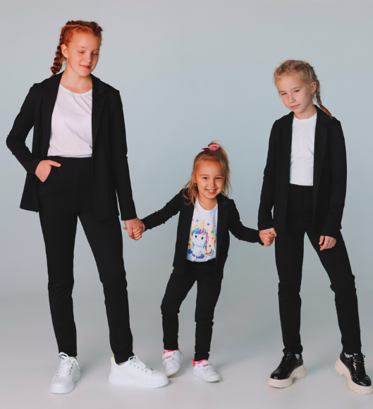 [Элина Патыкова] [Шитье] Брюки “Black” девочки, все размеры (2022)